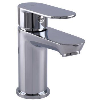 Змішувач для умивальника TOPAZ BARTS TB 07201-H36 висота H-130мм ,шланги TAQ-M1055,D35 15532 фото