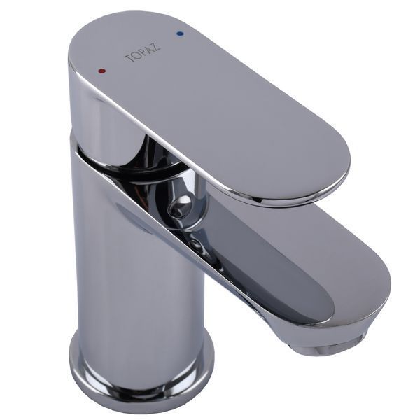 Змішувач для умивальника TOPAZ BARTS TB 07201-H36 висота H-130мм ,шланги TAQ-M1055,D35 15532 фото