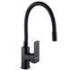 Змішувач для кухні DOMINO MALIBU DMM-203 LR-BB-BL (BLACK-BLACK) 14189 фото 1