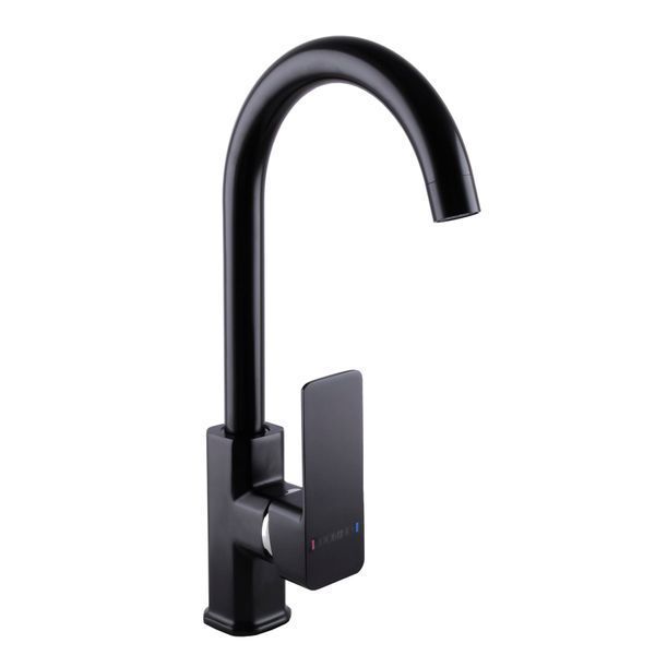 Змішувач для кухні DOMINO MALIBU DMM-203L-Black 21863 фото