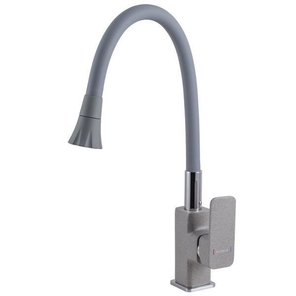 Змішувач для кухні Globus Lux Milano GLM-0203LA-2-G03-ARENA 28450 фото