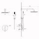 Душова система Globus Lux LAZER Pro GLPR-205-00-SMART 28925 фото 2