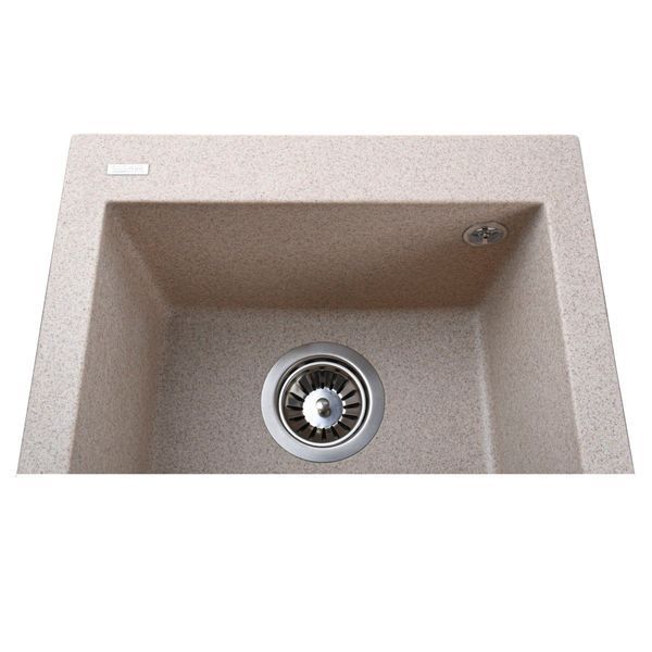 Гранітна мийка Globus Lux LAMA мигдаль 410х500мм-А0008 8375 фото
