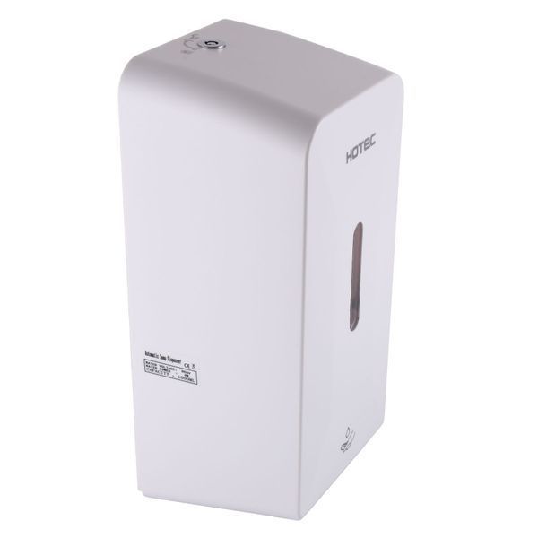 Дозатор сенсорний для антисептика/рідкого мила HOTEC 13.503 ABS White,1000мл,(DC 4*1.5V-тип C-LR14) 20521 фото