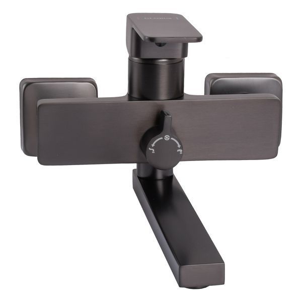 Змішувач для ванної Globus Lux Milano GLM-0102N-11-GRAPHITE 27887 фото