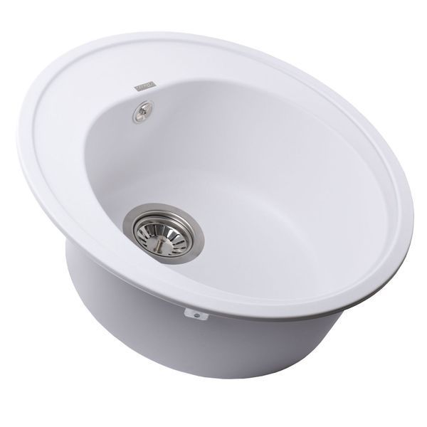 Гранітна мийка Globus Lux MARTIN білий 510мм-А0007 22437 фото