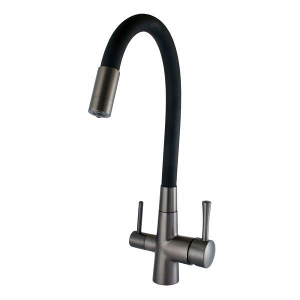 Змішувач для кухні під осмос Globus Lux LAZER GLLR-0903-11-GRAPHITE 22996 фото
