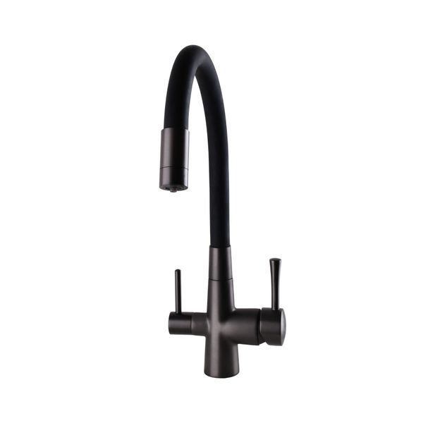 Змішувач для кухні під осмос Globus Lux LAZER GLLR-0903-11-GRAPHITE 22996 фото