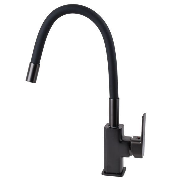 Змішувач для кухні Globus Lux Milano GLM-0203LR-11-GRAPHITE 27888 фото