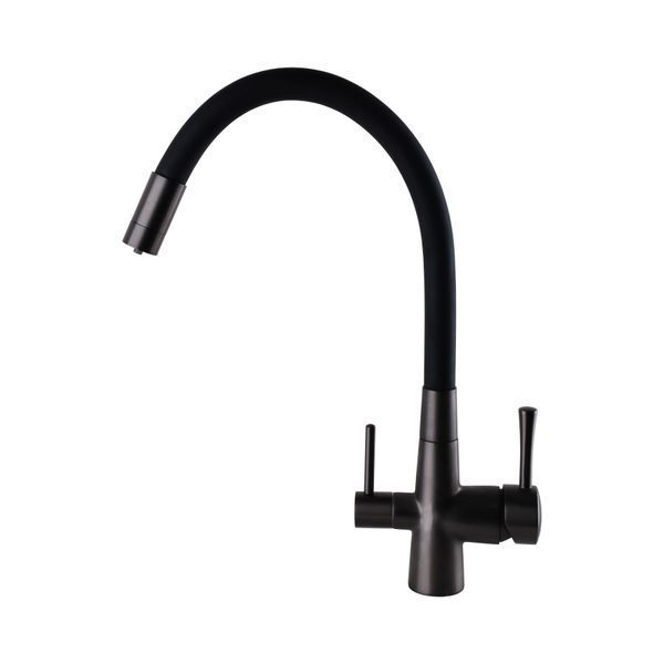 Змішувач для кухні під осмос Globus Lux LAZER GLLR-0903-11-GRAPHITE 22996 фото
