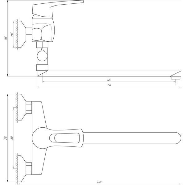 Змішувач для ванни DOMINO SIRIUS DSV-108 10561 фото
