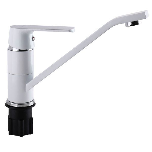 Змішувач для кухні Globus Lux Laguna GLA-0203Q-7-WHITE 22565 фото