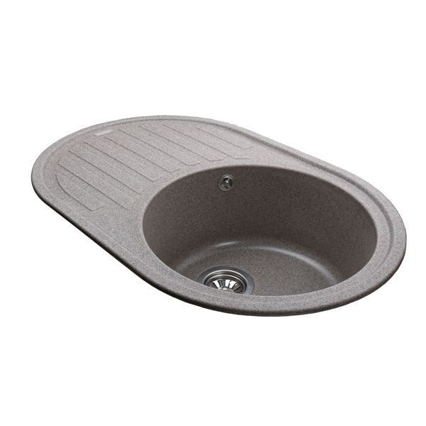 Гранітна мийка Globus Lux OHARA мокко 770х500мм 23497 фото