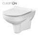 CET Cersanit 794 CITY NEW CLEAN ON підвісний з кришкою дюропласт ліфт SLIM 20744 фото 1