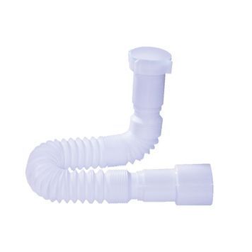 Гнучка труба Waterstal АС-1013 1 1/2&Prime;х40/50 з гайкою, 750мм 13274 фото
