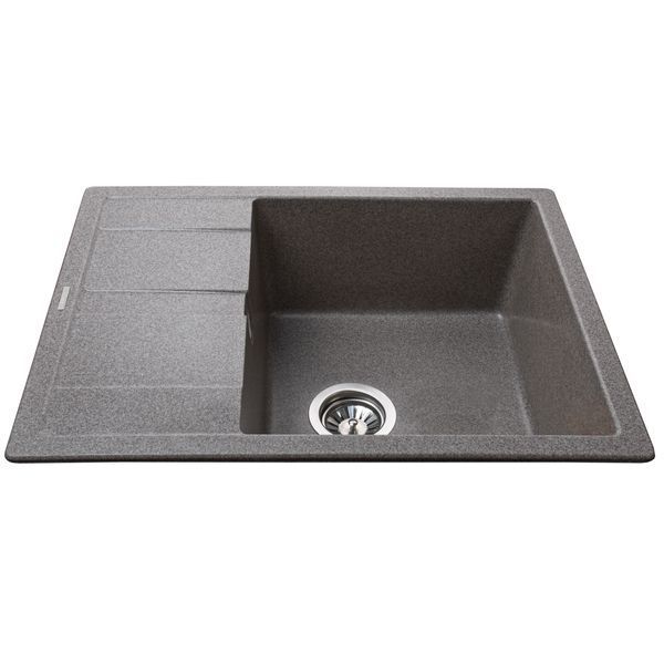 Гранітна мийка Globus Lux ONE мокко 650х500мм 23498 фото