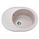 Гранітна мийка Globus Lux ARNO мигдаль 620х500-А0008 20963 фото 1