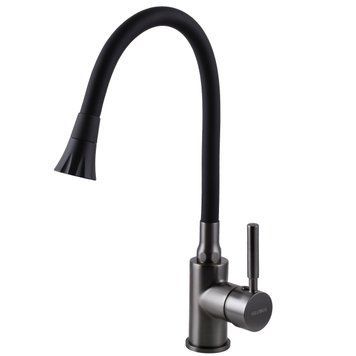 Змішувач для кухні Globus Lux Lazer GLLR-0203SA-GP-B01 27553 фото
