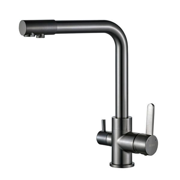 Змішувач для кухні під осмос Globus Lux LAZER GLLR-0444-11-GRAPHITE 21918 фото