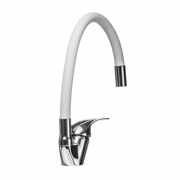 Змішувач для кухні EcoMix ENERGO E-GEZ-203SLR-WHITE 17025 фото