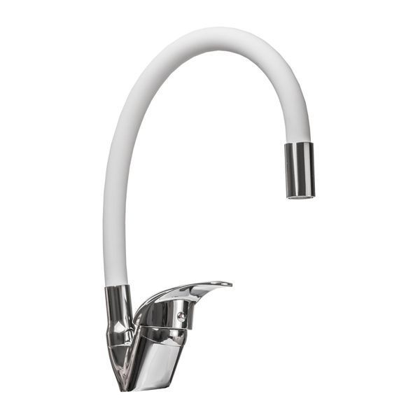 Змішувач для кухні EcoMix ENERGO E-GEZ-203SLR-WHITE 17025 фото