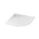 Душовий піддон Cersanit SET B 185 напівкруглий TAKO SLIM 90X4 + сифон (VIRT) 19947 фото 1