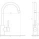 Змішувач для кухні Globus Lux LAZER GLLR-0203S-11-GRAPHITE 21919 фото 5