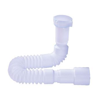 Гнучка труба Waterstal АС-10152 1 1/4&Prime;х40/50 з гайкою 1350мм 13277 фото