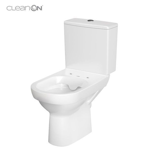 Компакт Cersanit 602 CITY NEW CLEAN ON 011 3/5 з кришкою дюропласт ліфт 23050 фото