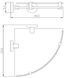 Полиця угловая Perfect Sanitary Appliances SP 8117 12265 фото 2