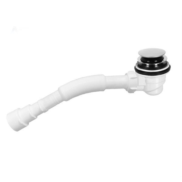 Сифон &Prime;Waterstal&Prime; для душового піддону Click-Clack з гнучкою трубою 32/40/50 Н=65 мм (А - 1765) 28714 фото
