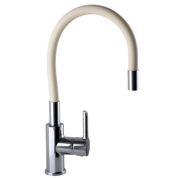 Змішувач для кухні DOMINO PRESTIGE DPS-203SLR-BEIGE 24609 фото