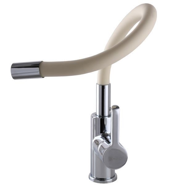 Змішувач для кухні DOMINO PRESTIGE DPS-203SLR-BEIGE 24609 фото