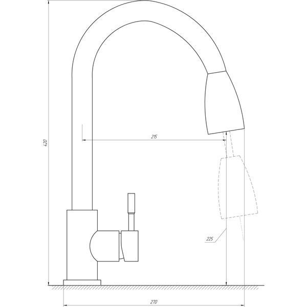 Змішувач для кухні Globus Lux ALPEN SBT1-2031 20280 фото