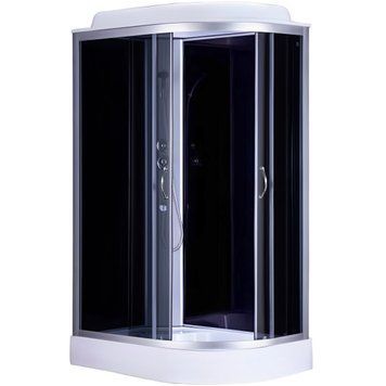 Душовий бокс асиметричний лівий REGA L120GBSL (L120BL) BRAVO (3уп.) 15534 фото