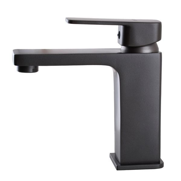 Змішувач для умивальника Globus Lux Milano GLM-0401-11-Graphite 23317 фото