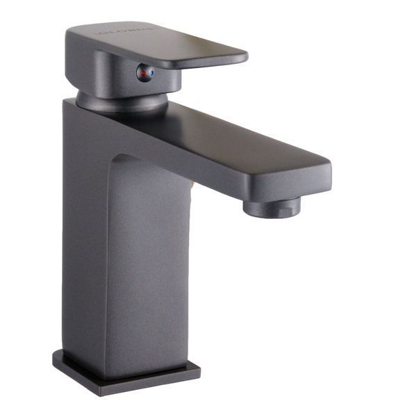 Змішувач для умивальника Globus Lux Milano GLM-0401-11-Graphite 23317 фото
