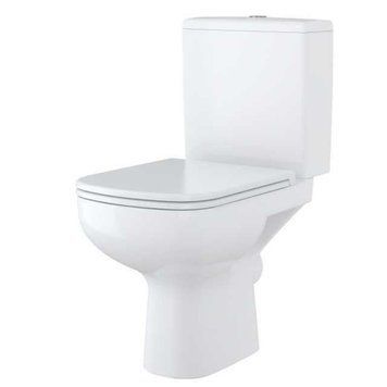 Компакт Cersanit 575 COLOUR NEW CLEAN ON 011 3/5 з кришкою білою дюропл лііфт 13717 фото