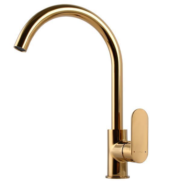 Змішувач для кухні TOPAZ BARTS TB 07403-H36-AU боковий S- D35 шланги 45см золото PVD 20986 фото