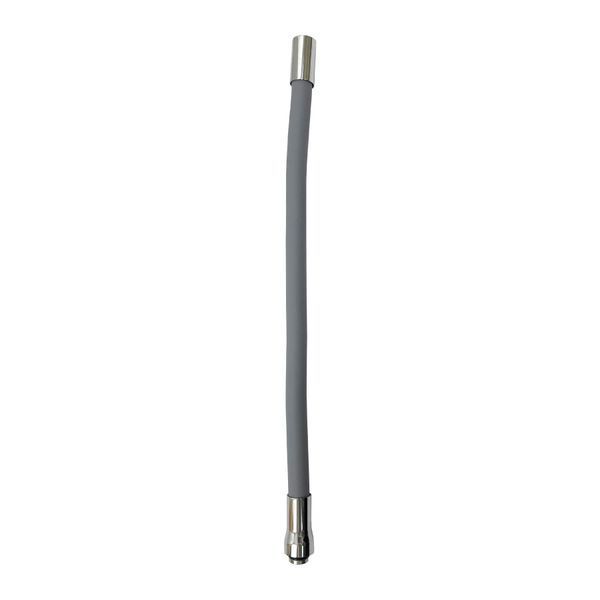 Вилив змішувача GLR-GRAY-55 для кухні Гофрований , силікон Сірий , 3/4&Prime;ВН 18568 фото