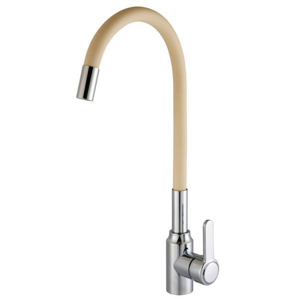 Змішувач для кухні DOMINO ELLIPSE DCC-203L-BEIGE 24613 фото