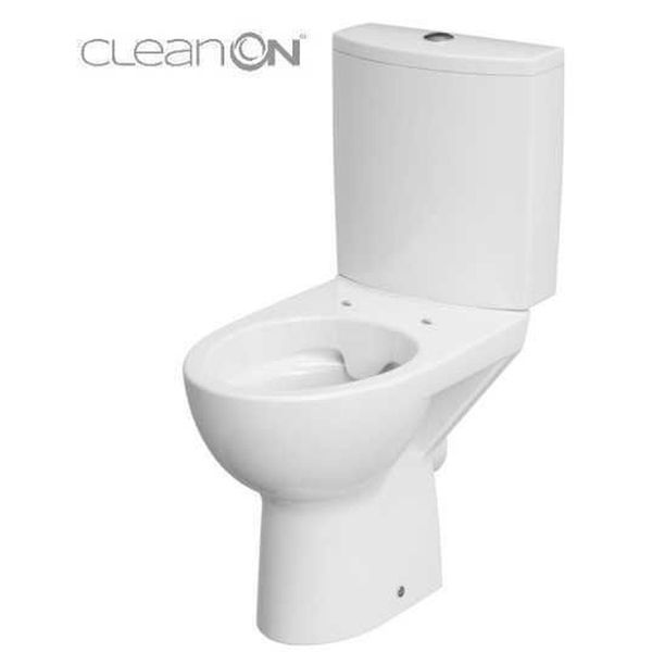 Компакт Cersanit 518 PARVA NEW CLEAN ON 011 3/5 з кришкою дюропласт ліфт 13819 фото