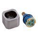 SC-SKU-200-Кран-Букса переключення з квадратною рукояткою. д/душ систем SUS, 3-х ходова 28734 фото 1