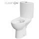 Компакт Cersanit 518 PARVA NEW CLEAN ON 011 3/5 з кришкою дюропласт ліфт 13819 фото 2