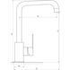 Змішувач для кухні TOPAZ BARTS TB 07423-H36-BL 22531 фото 5