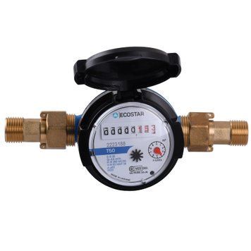 Лічильник холодної води ECOSTAR DN15 1/2&Prime; E-D R160 22843 фото