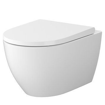 CET В875 ZEN PRO STREAM ON овальний з дюропластовим сидінням LARGA SLIM WRAP з плавним закриванням 30588 фото