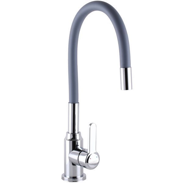 Змішувач для кухні DOMINO ELLIPSE DCC-203L-GRAY 25129 фото