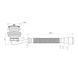 Сифон Waterstal SE 3860 для душ. піддона 1 1/2&Prime; низький з гофрою 32х32/40/50 17414 фото 2