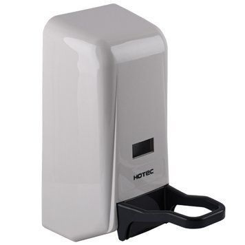 Дозатор рідкого мила HOTEC 13.205 ABS White 28803 фото
